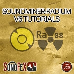 Soundminer-Radium V6 Tutorials